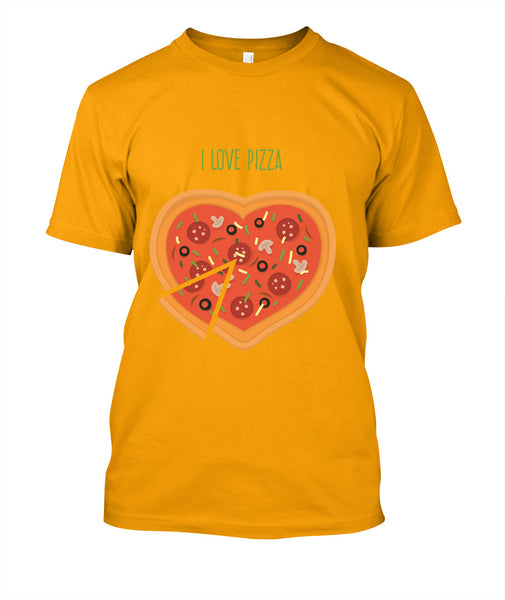 Test tee love pizza