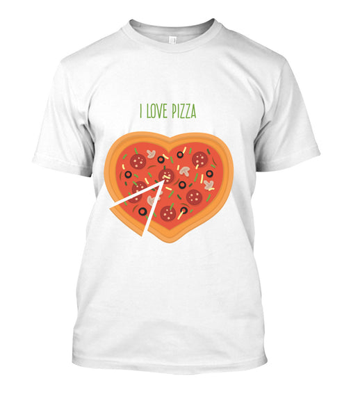 Test tee love pizza